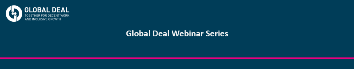 Banner for the overall webinar series 2021